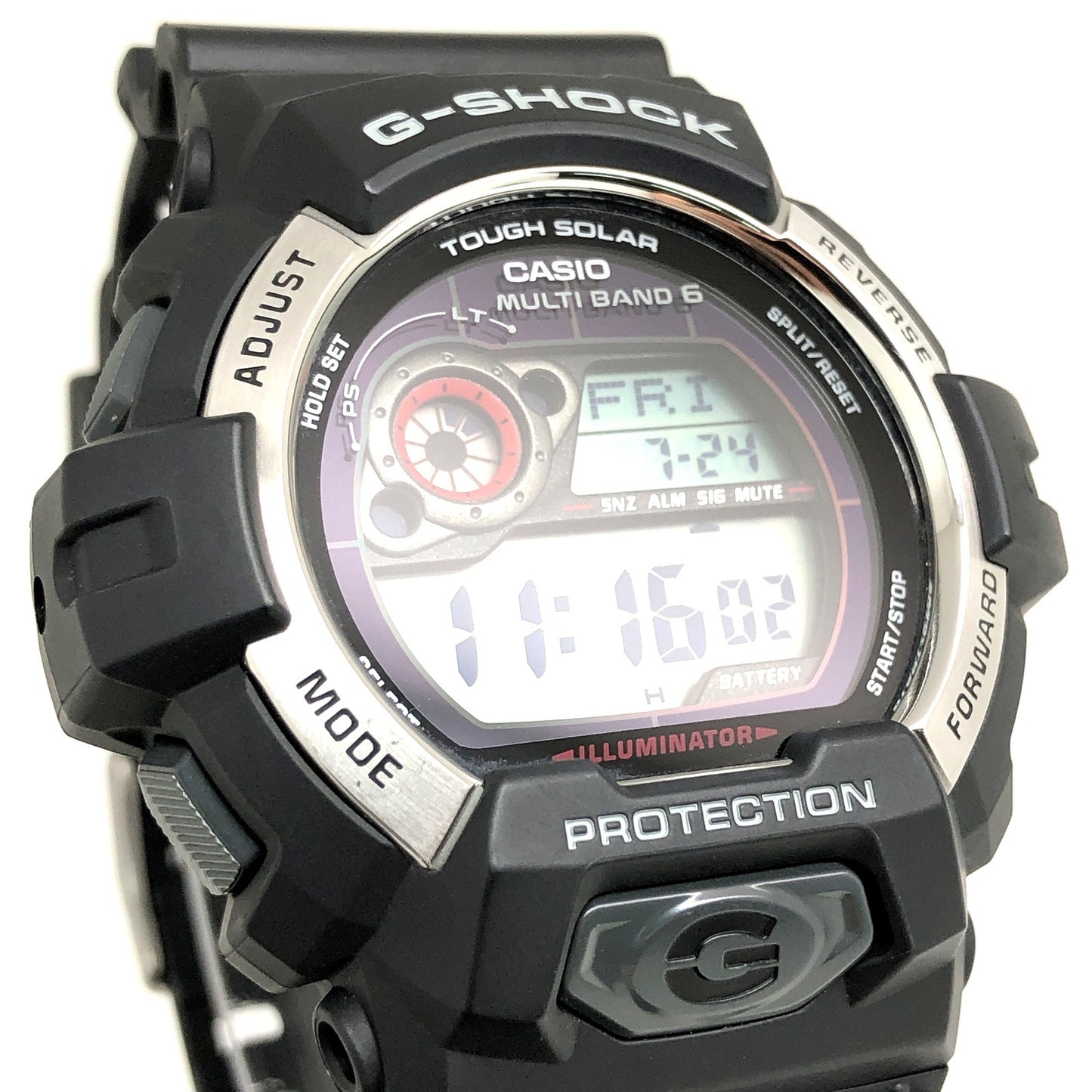 GW-8900-1 ビッグケース 電波ソーラーモデル