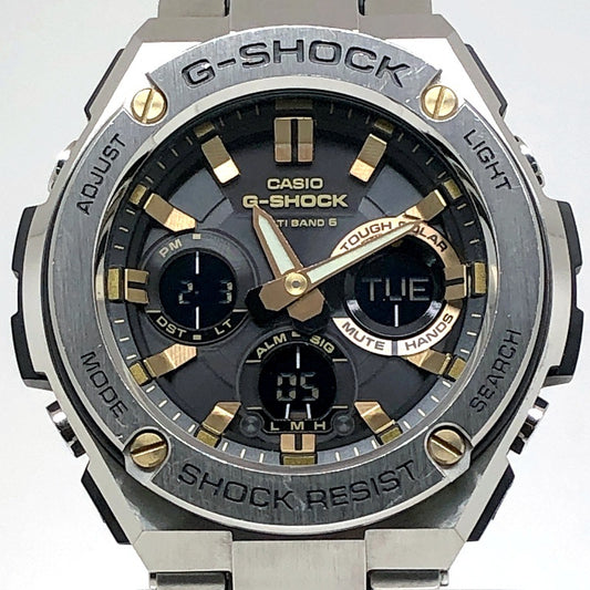 GST-W110D-1A9 G-STEEL 電波ソーラー搭載モデル