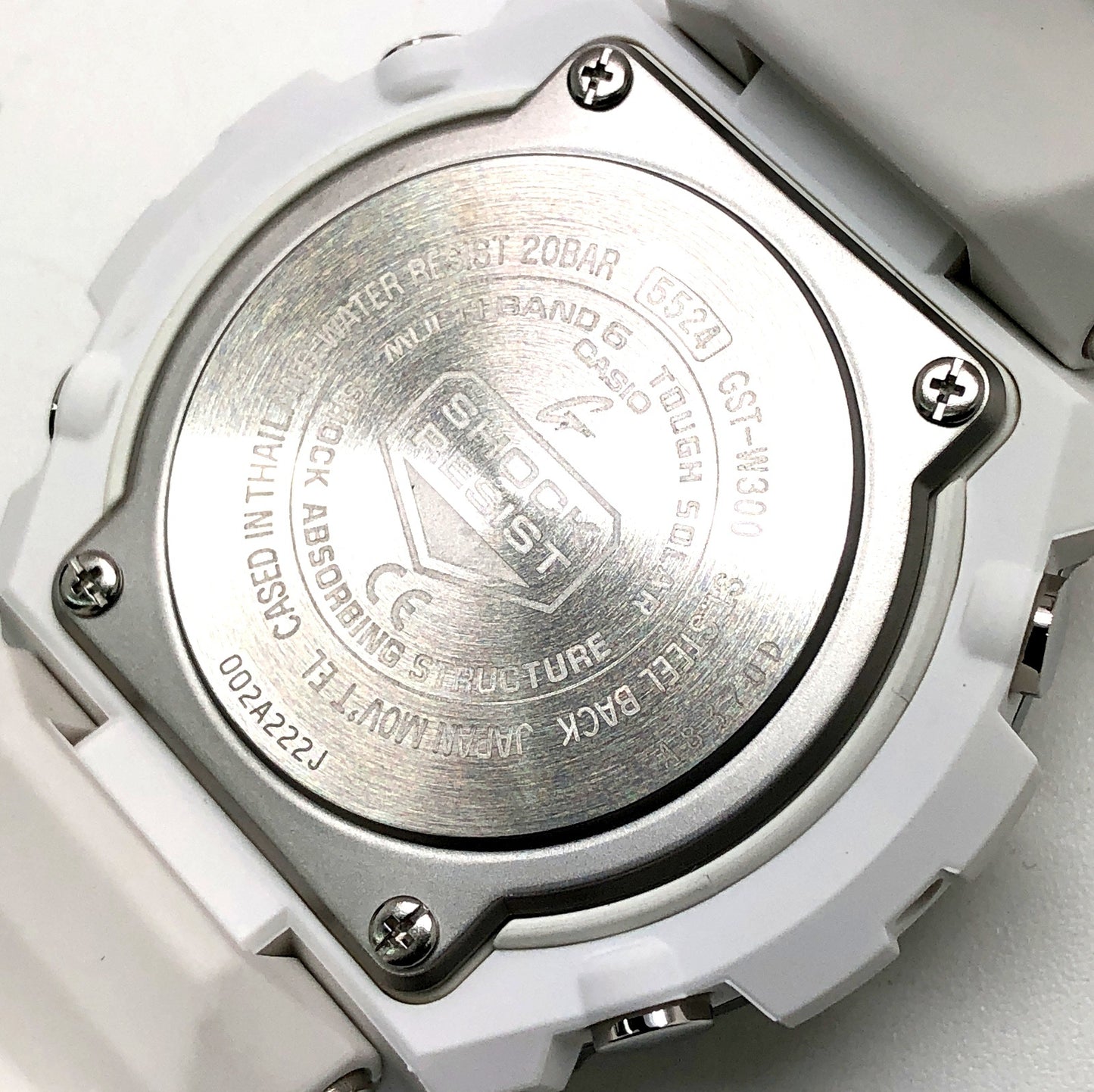 GST-W300-7A Gスチール メタル×樹脂バンド