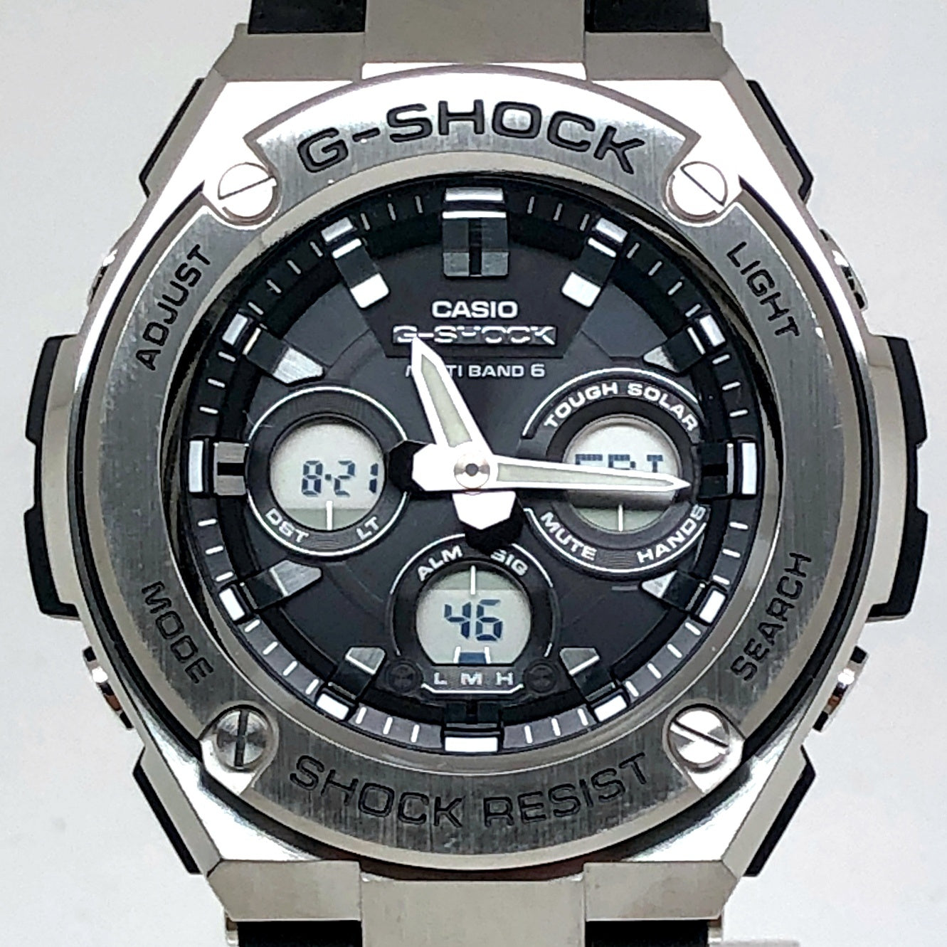 GST-W310-1A Gスチール ミッドサイズ ウレタンバンド