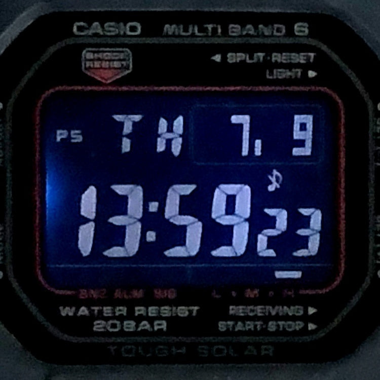 GW-M5610U-2 電波ソーラー LEDバックライト搭載