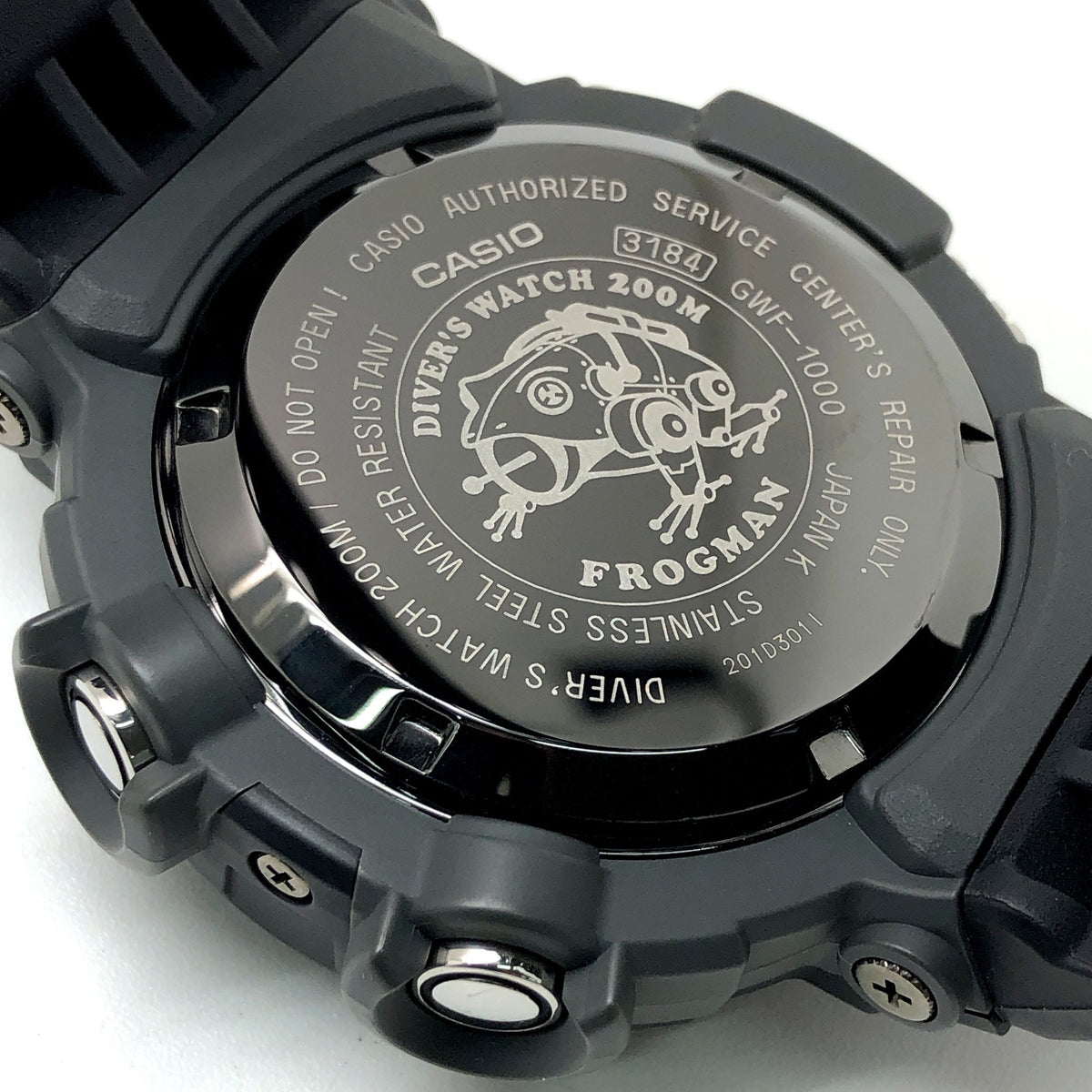 GWF-1000-1 5代目フロッグマン 電波ソーラーモデル メカ蛙