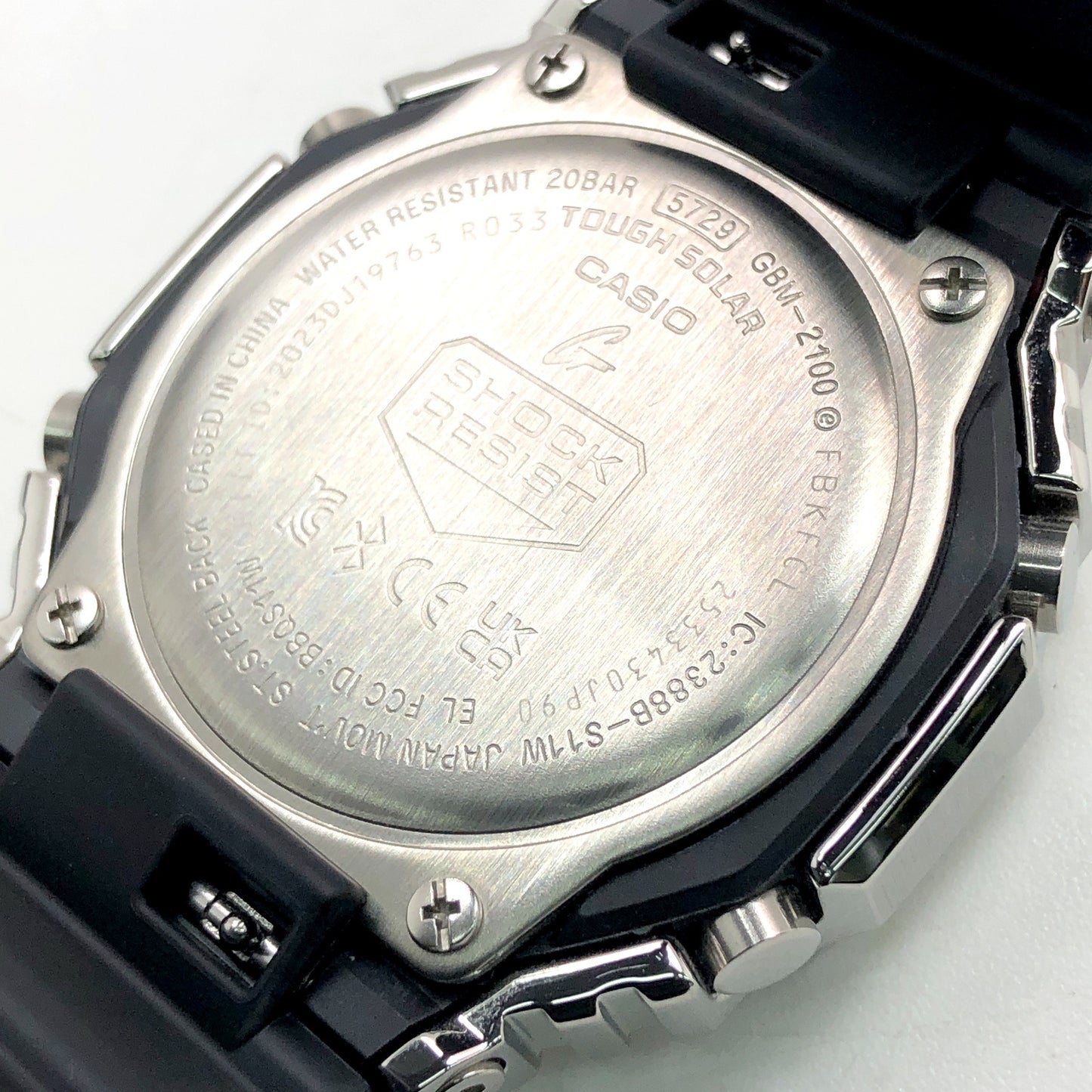 GBM-2100-1A カシオーク タフソーラー Bluetooth搭載モデル