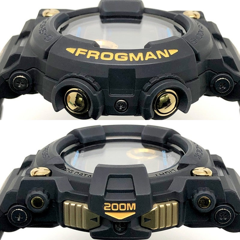 GWF-1000G-1 フロッグマン 電波ソーラー黒金蛙