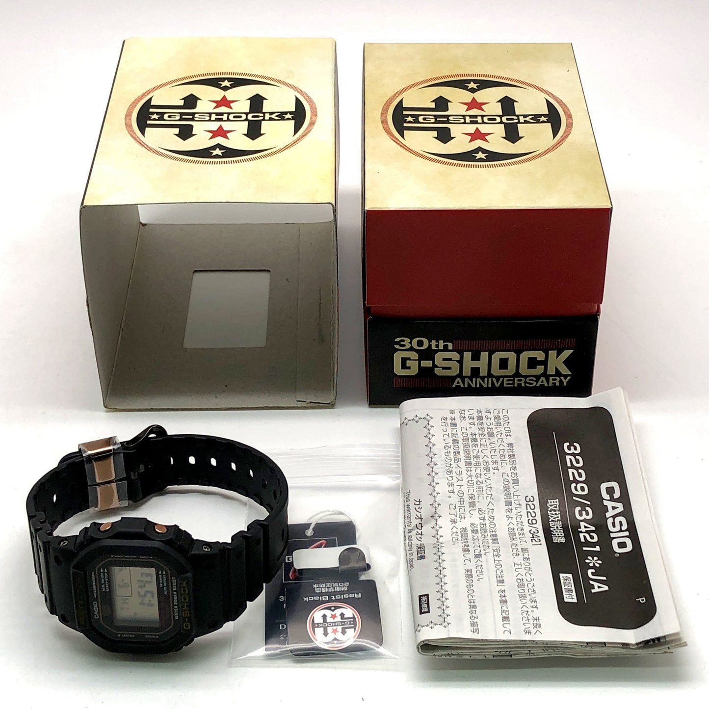 DW-5030C-1 Gショック誕生30周年記念 レジストブラック