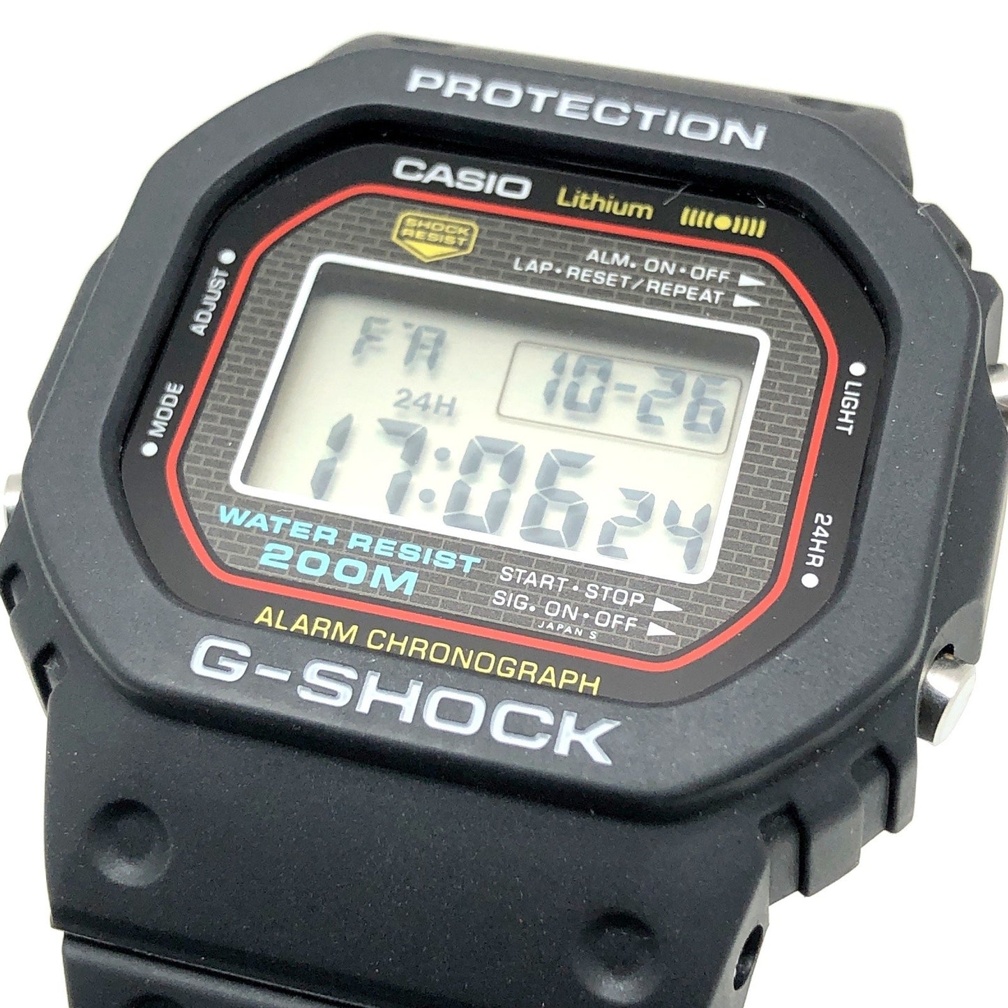 DW-5000C-1A 初代Gショック モジュール240 カシオ公式レストア品