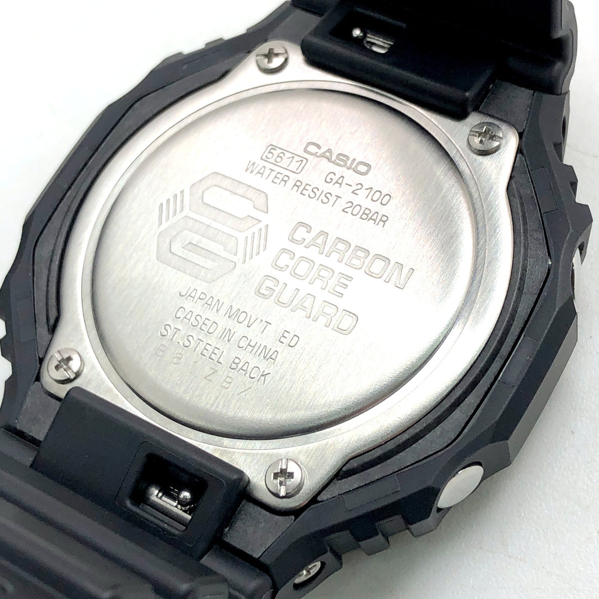 GA-2100-1A オクタゴン カシオーク ブラック