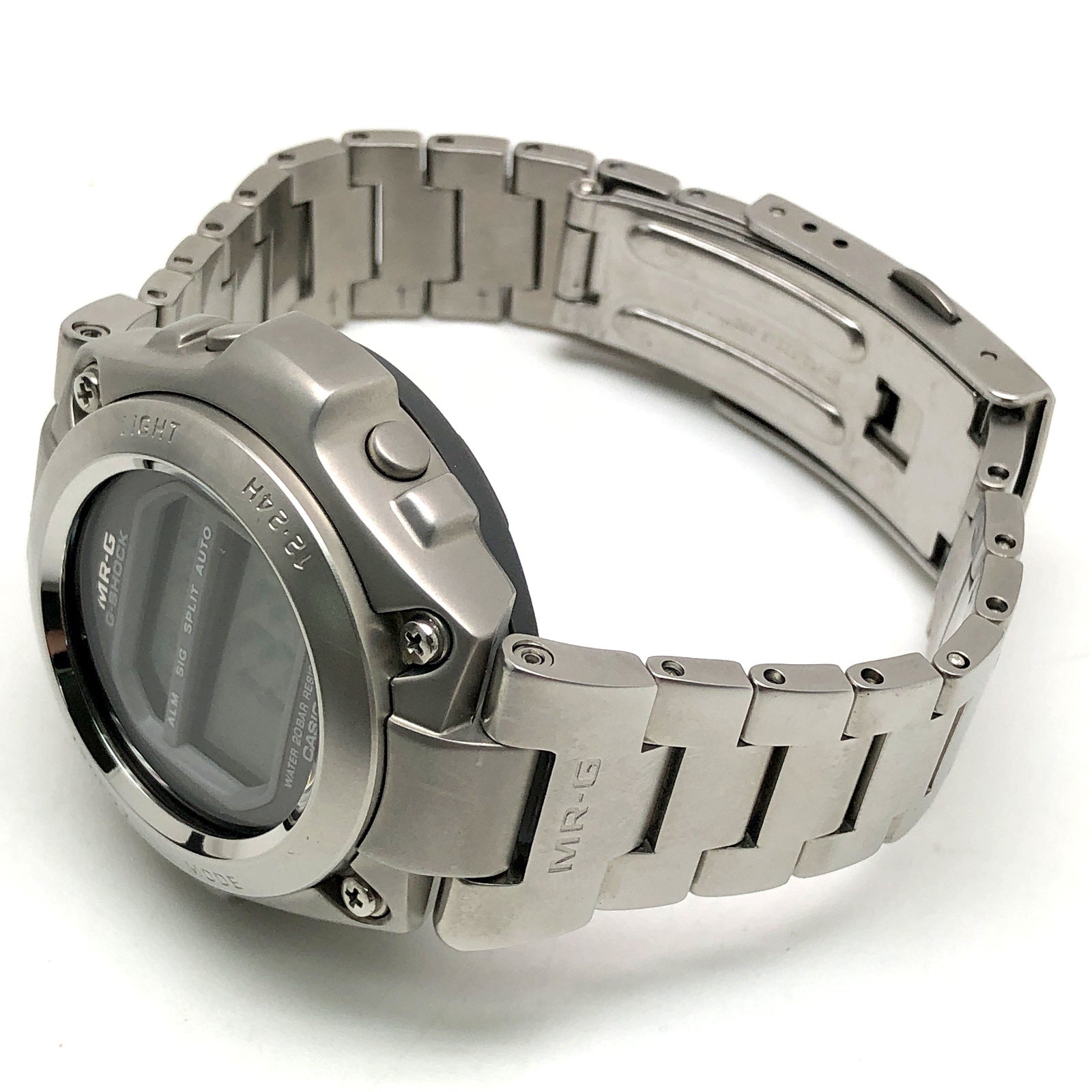 CASIO MRG-100 G-SHOCK ステンレス フルメタル MRG-100-1 MR-G フルメタル ステンレスモデル – G-BRIDGES