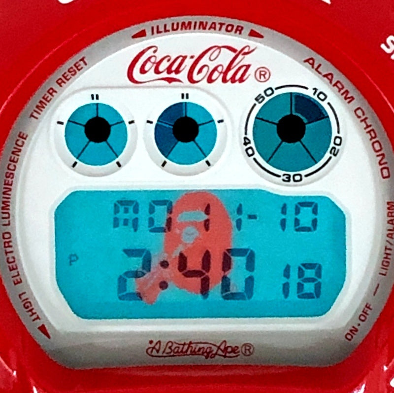 DW-6900FS アベイシングエイプ コカコーラ トリプルコラボモデル