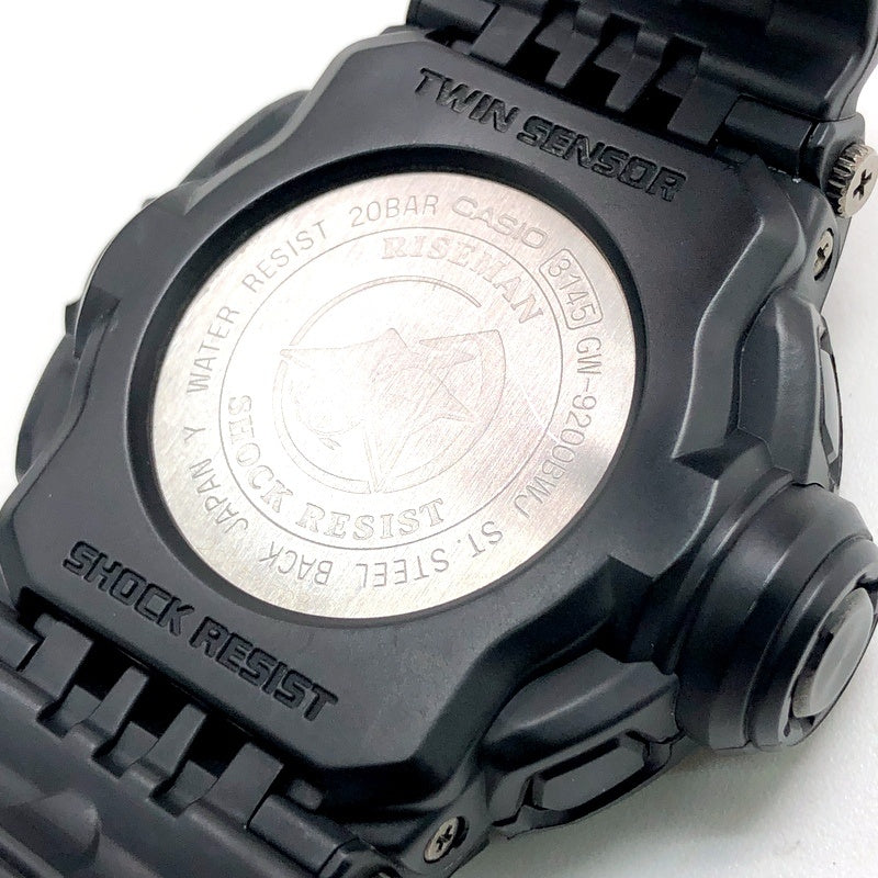 GW-9200BWJ-1 ライズマン ガリッシュブラック 電波ソーラー ツインセンサー搭載モデル