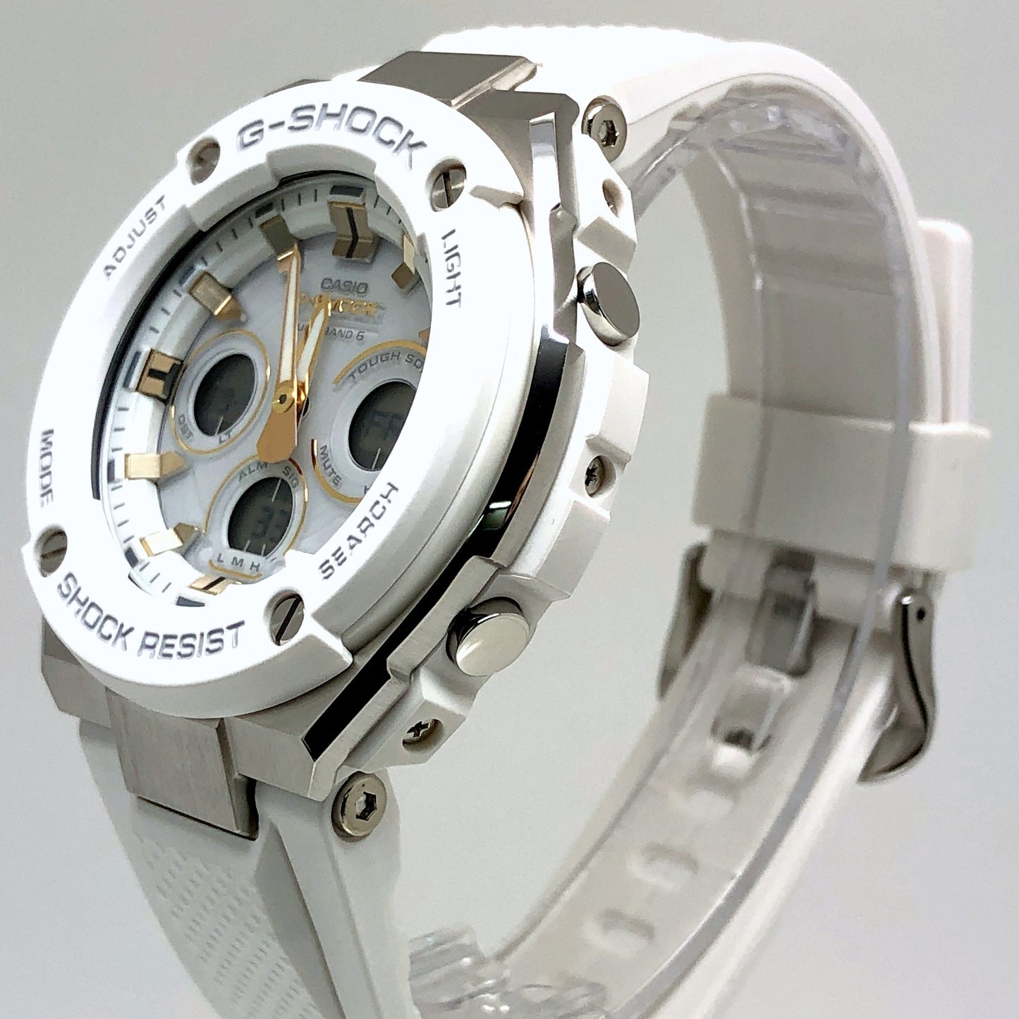 GST-W300-7A Gスチール メタル×樹脂バンド