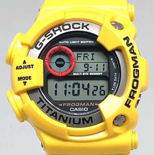 DW-9900GF-9 3代目フロッグマン イエローメタリック