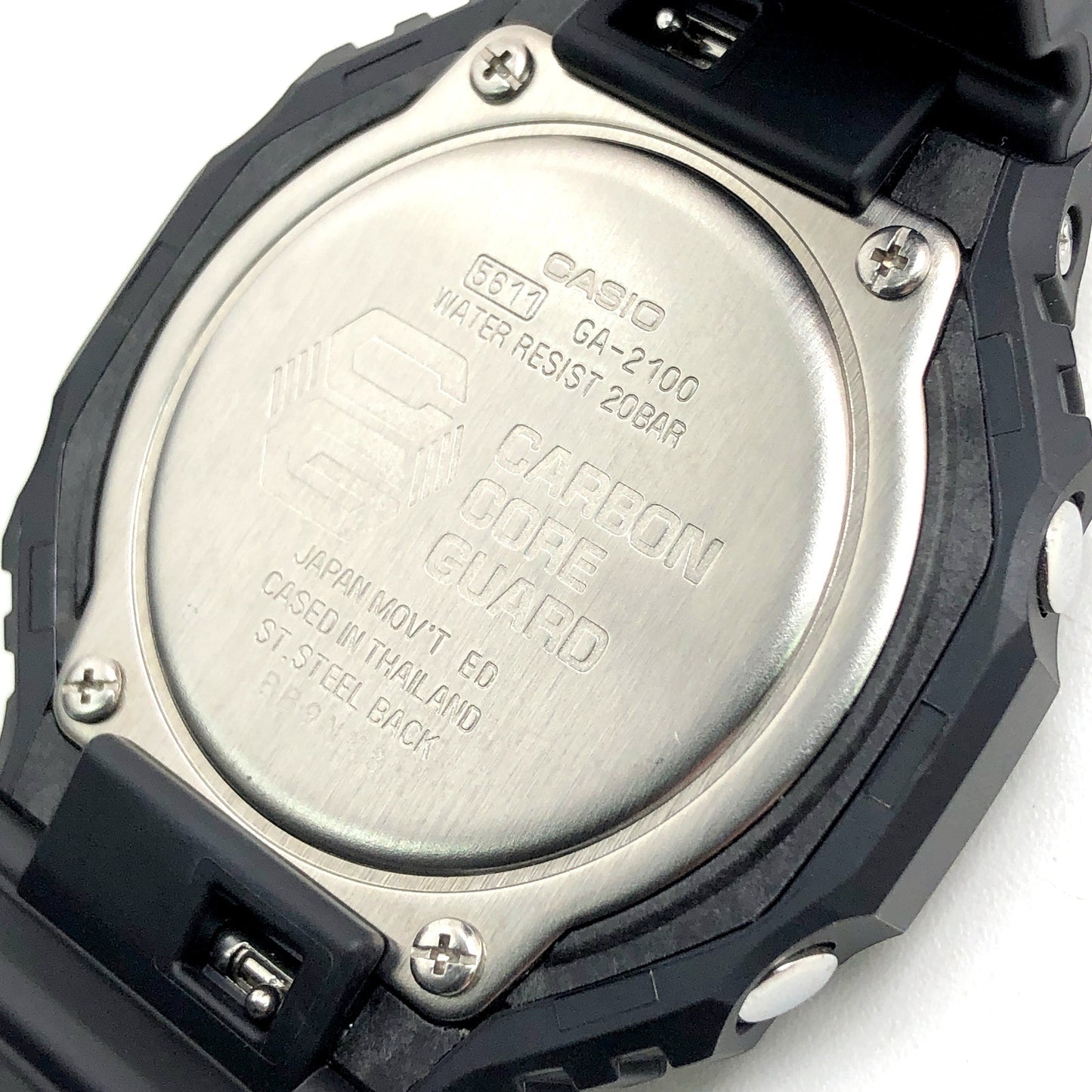 GA-2100-1A3 ネオンアクセントシリーズ グリーン