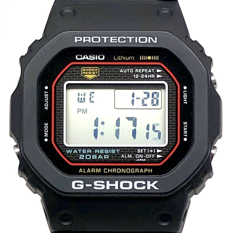 DW-5000R-1A 初代復刻 フラットベゼル採用モデル