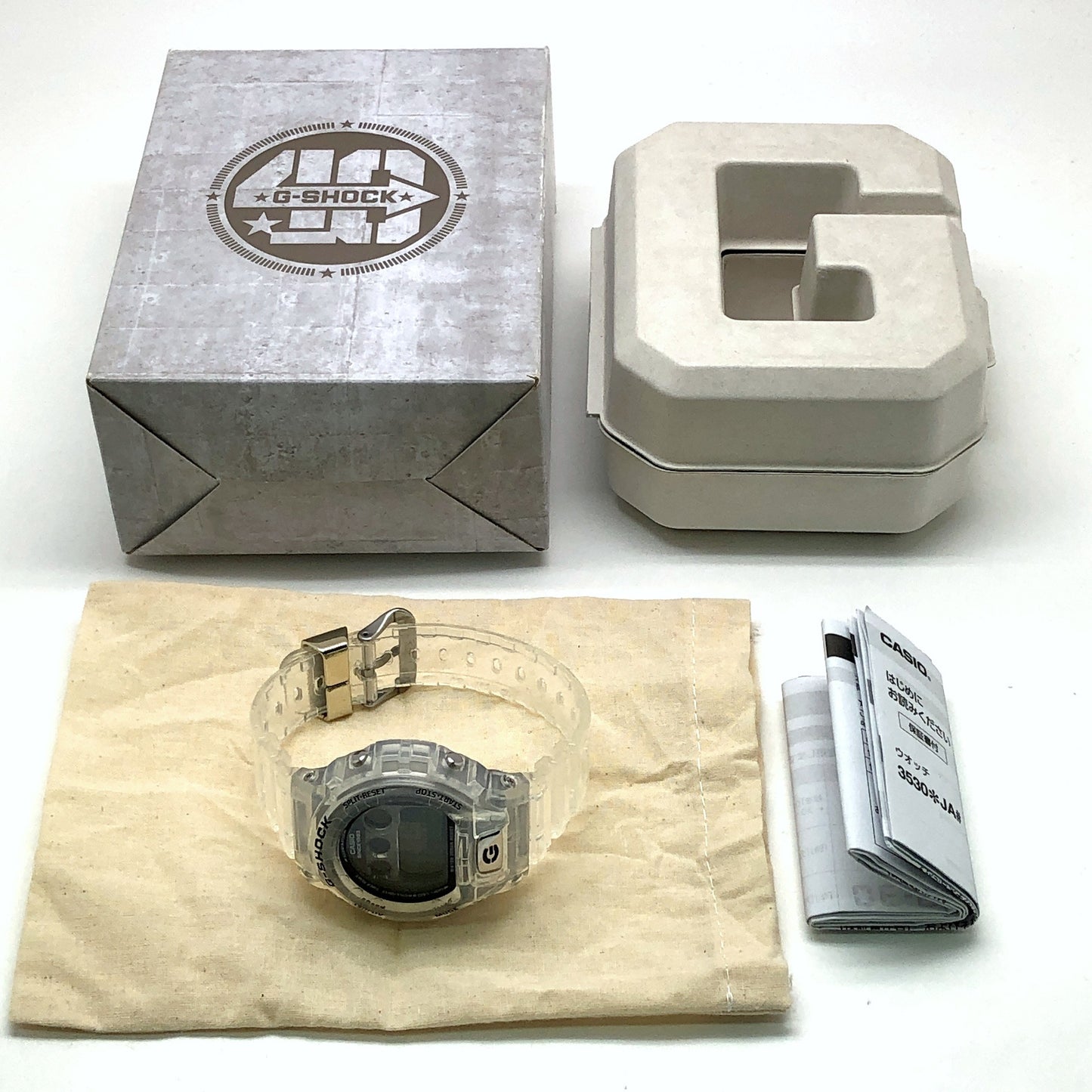 DW-6940RX-7 Gショック誕生40周年記念 クリアリミックス