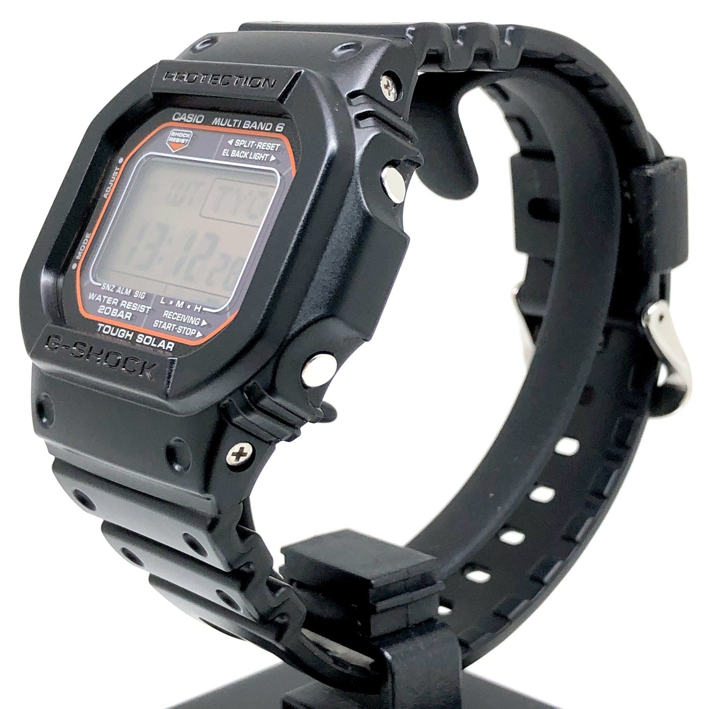 GW-M5610R-1 電波ソーラー オレンジ液晶モデル