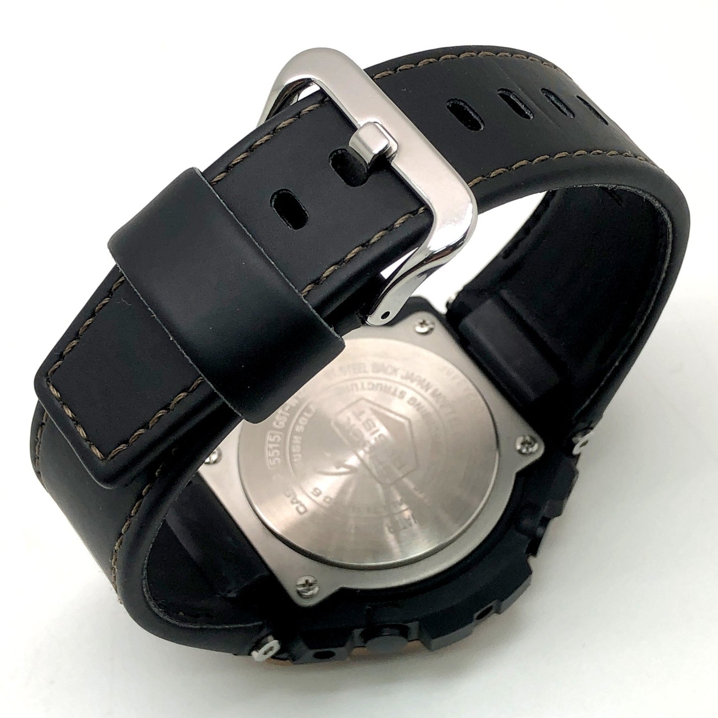 GST-W120L-1A G-STEEL 電波ソーラー タフレザーバンド