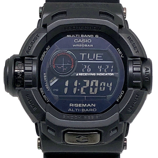 GW-9200MBJ-1 ライズマン メンインマットブラック  電波ソーラーモデル