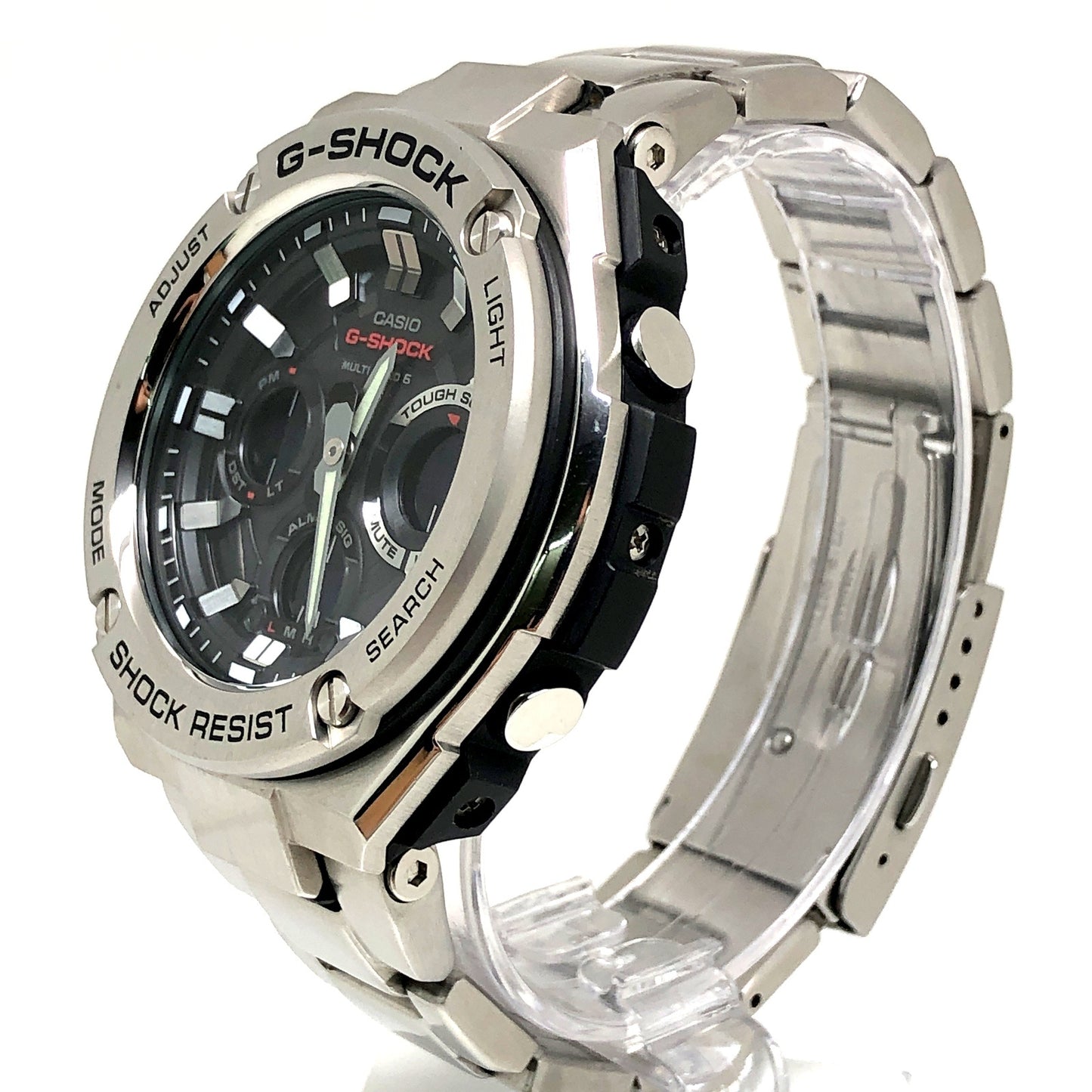 GST-W110D-1A Gスチール 電波ソーラーモデル
