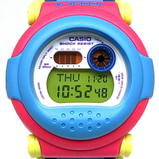 G-001-2 復刻ジェイソン マルチカラー ブルー×ピンク