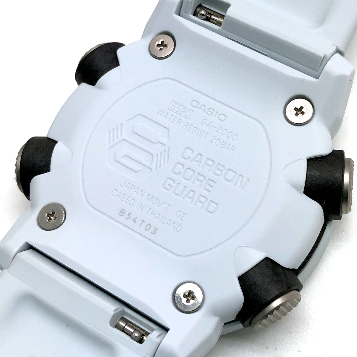 GA-2000S-7A GA-2000シリーズ モノトーン ホワイトグレー