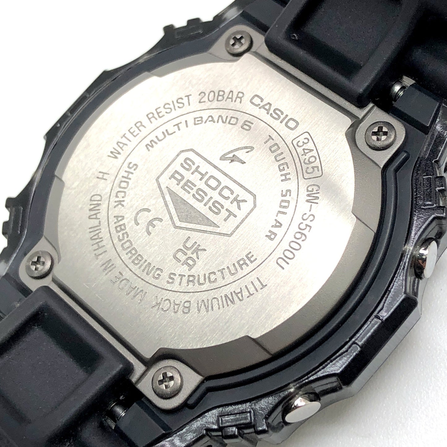 GW-S5600U-1 電波ソーラー搭載 LEDバックライト カーボンファイバー