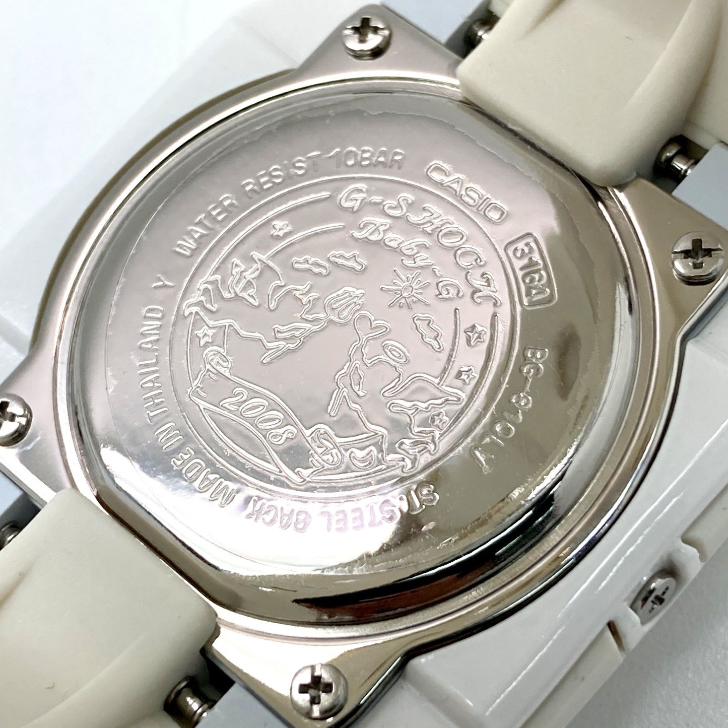 LOV-08B-7 ラバコレ2008 ホワイト×ゴールド