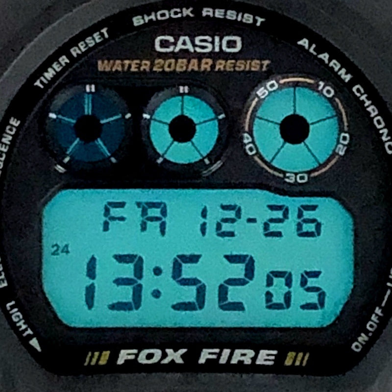 DW-6900B-9 フォックスファイヤー ゴールド液晶 ELバックライト