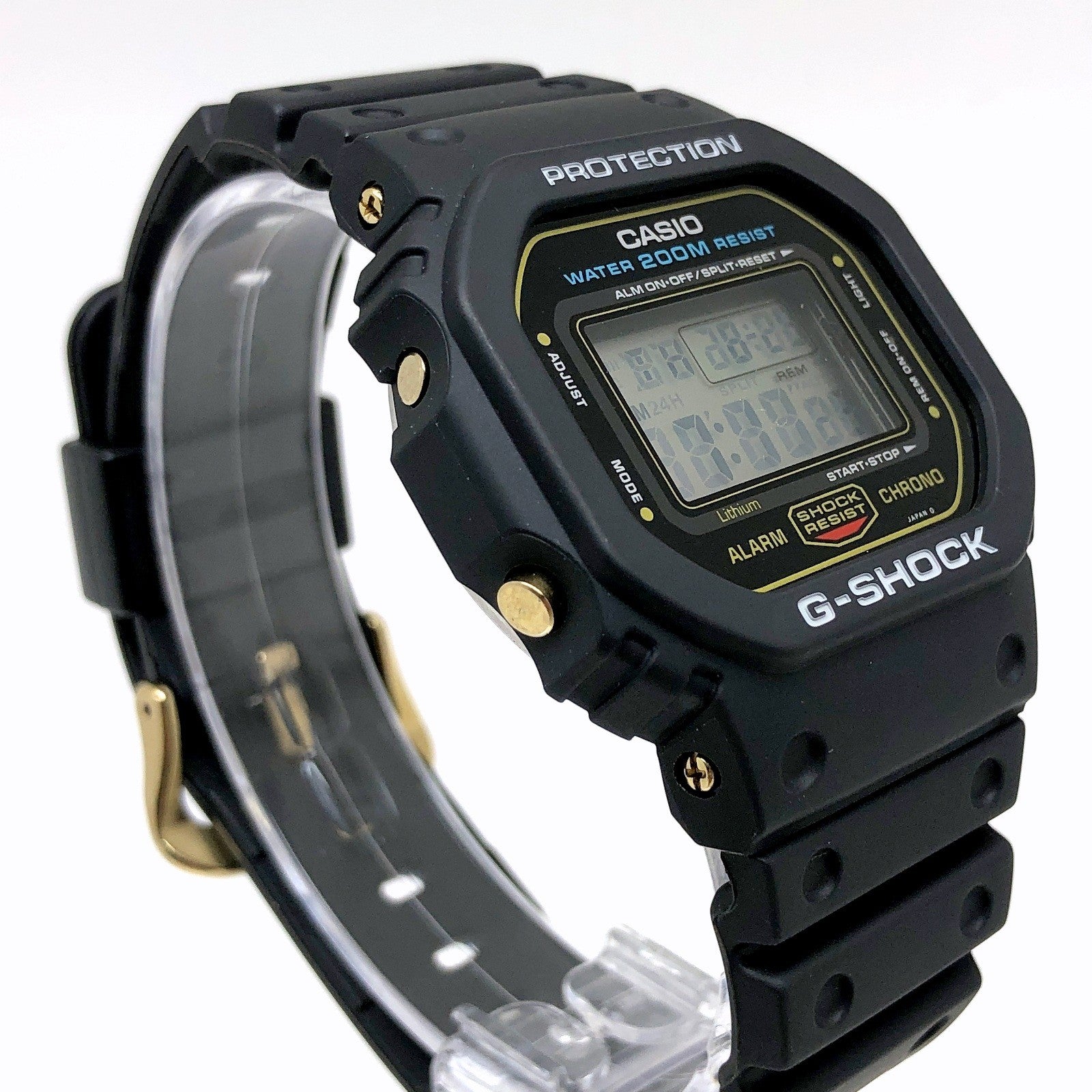 DW-5600C-9CV M901 海外スピードモデル M901 ゴールドVer. グリーン豆球