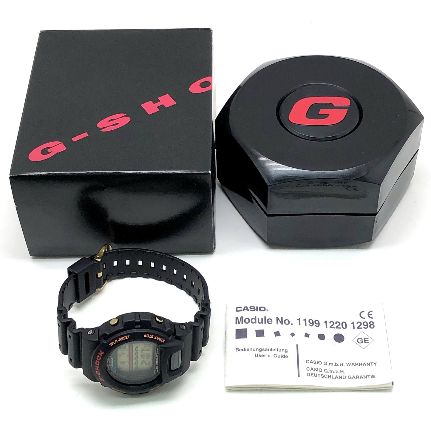 DW-6600G-9V ゴールド液晶 イルミネーター 海外モデル