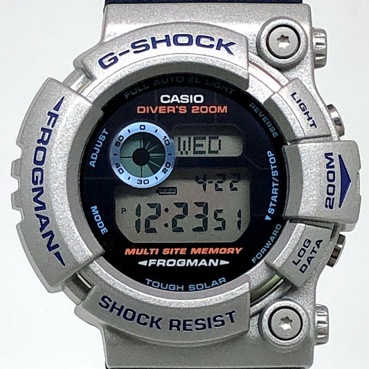 GW-200K-2 イルクジ2001 フロッグマン シルバー×ネイビー