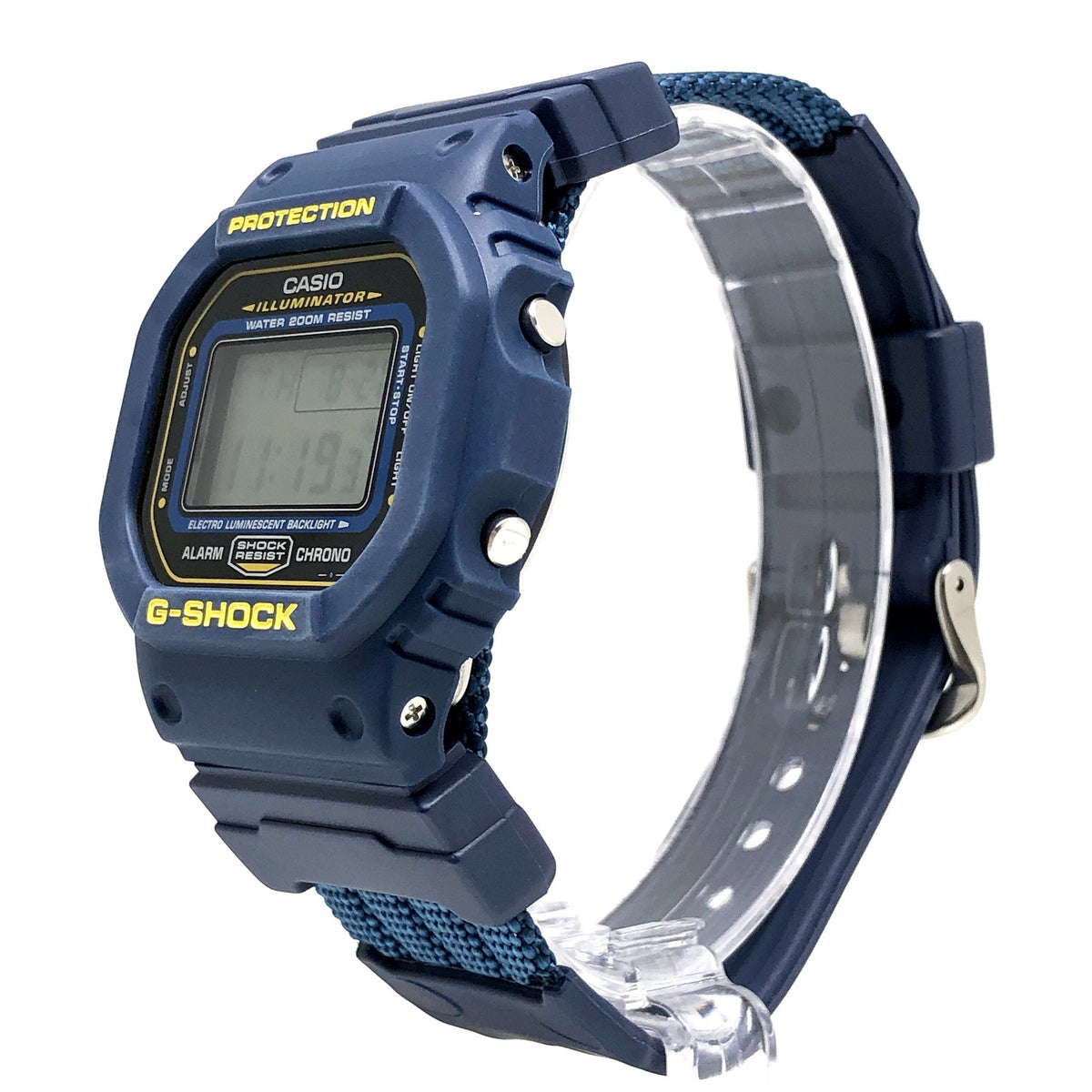 DW-5600EB-2V ブルースピード 海外モデル クロスバンド