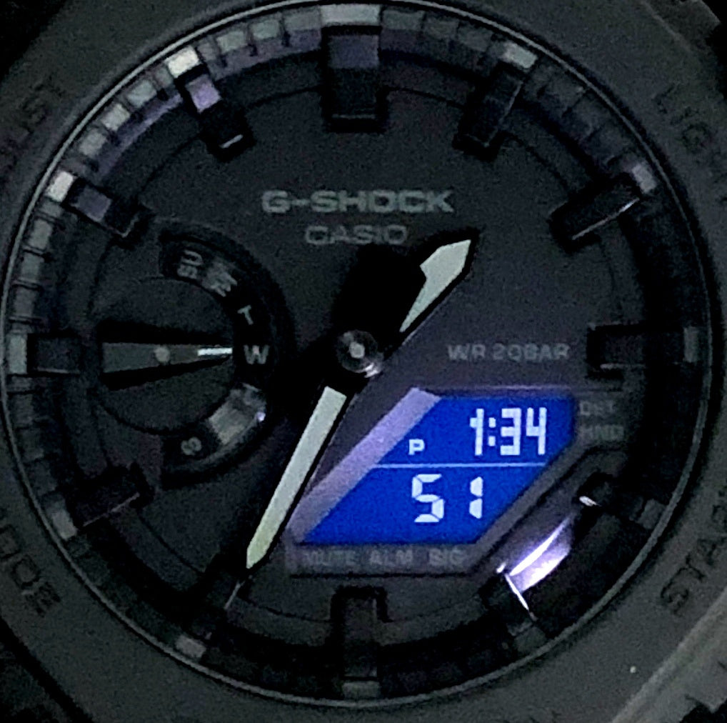 GA-2100-1A オクタゴン カシオーク ブラック