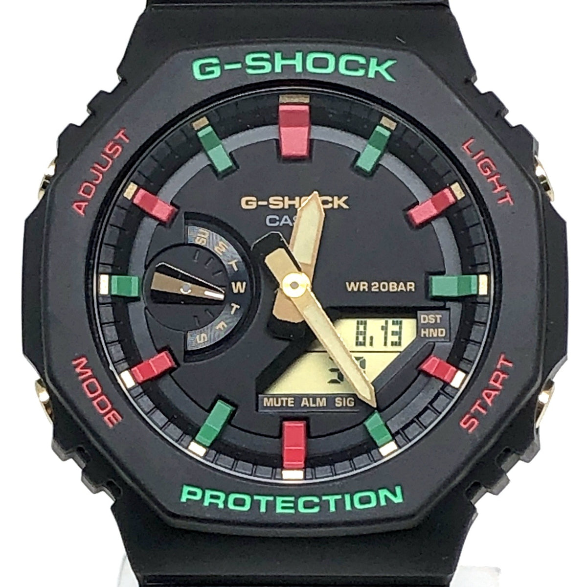 GA-2100TH-1A カシオーク ウィンタープレミアム クリスマスカラー