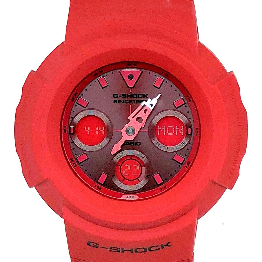 AWG-M535C-4A Gショック35周年記念モデル レッドアウト