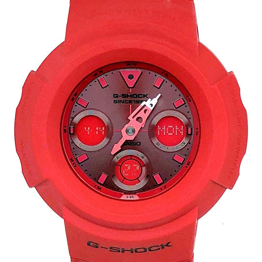 AWG-M535C-4A Gショック35周年記念モデル レッドアウト