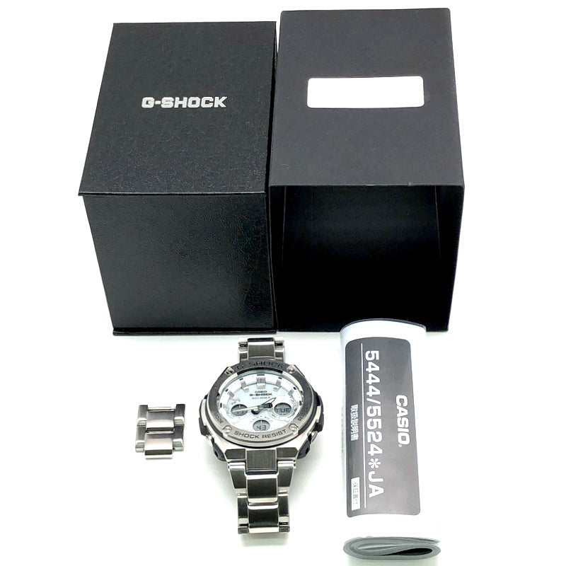 GST-W110D-7A Gスチール 電波ソーラーモデル