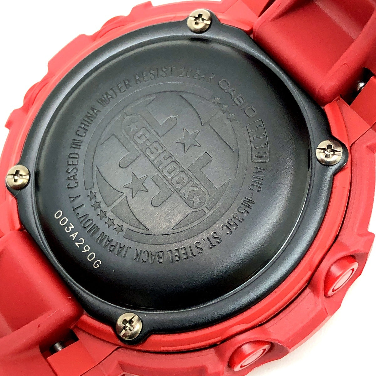 AWG-M535C-4A Gショック35周年記念モデル レッドアウト