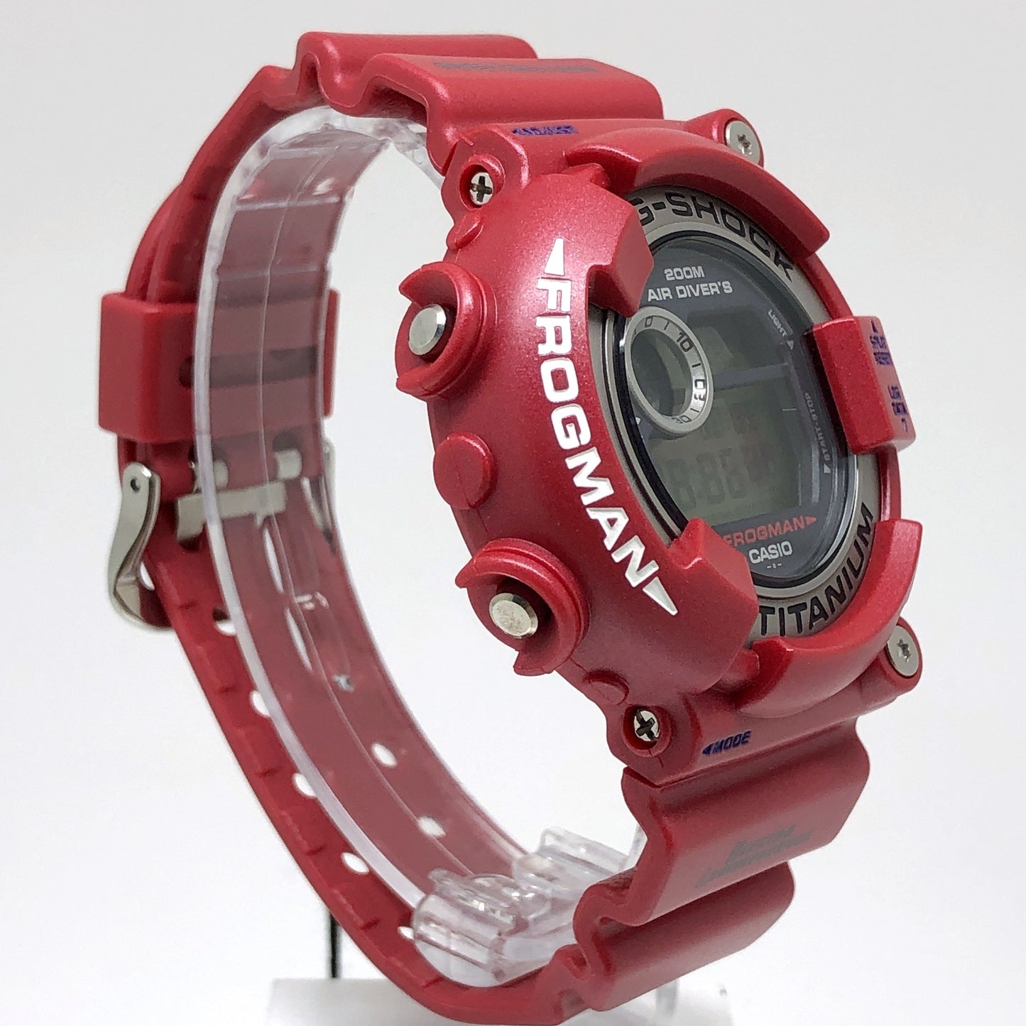 DW-8201GF-4 フロッグマン 赤蛙 パール調メタリックレッド