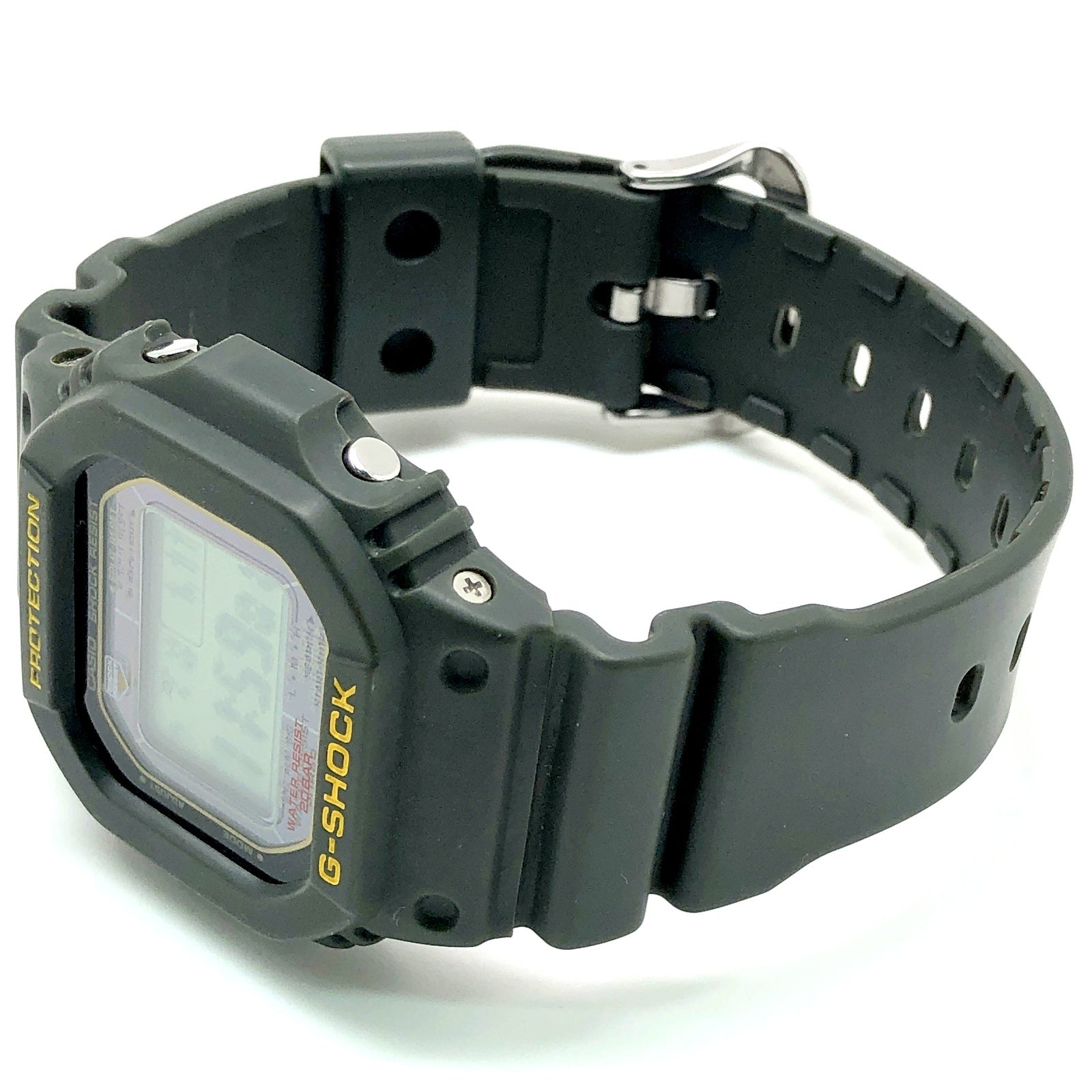g*o様 G-SHOCK G-5600A GW-M5600A グリーン カーキ G-5600A-3 タフソーラー搭載 海外モデル カーキグリーン – G-BRIDGES