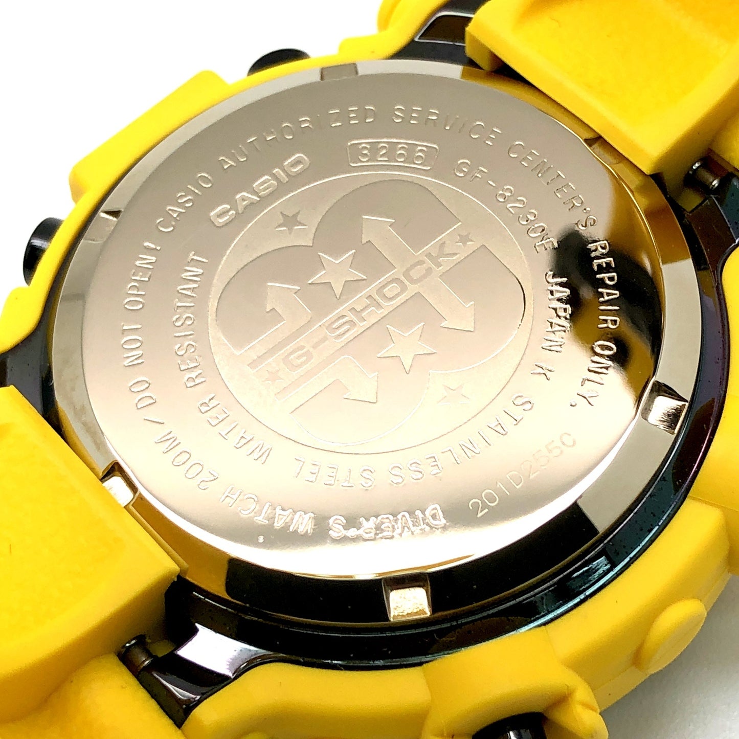 GF-8230E-9 30周年記念 フロッグマン ライトニングイエロー