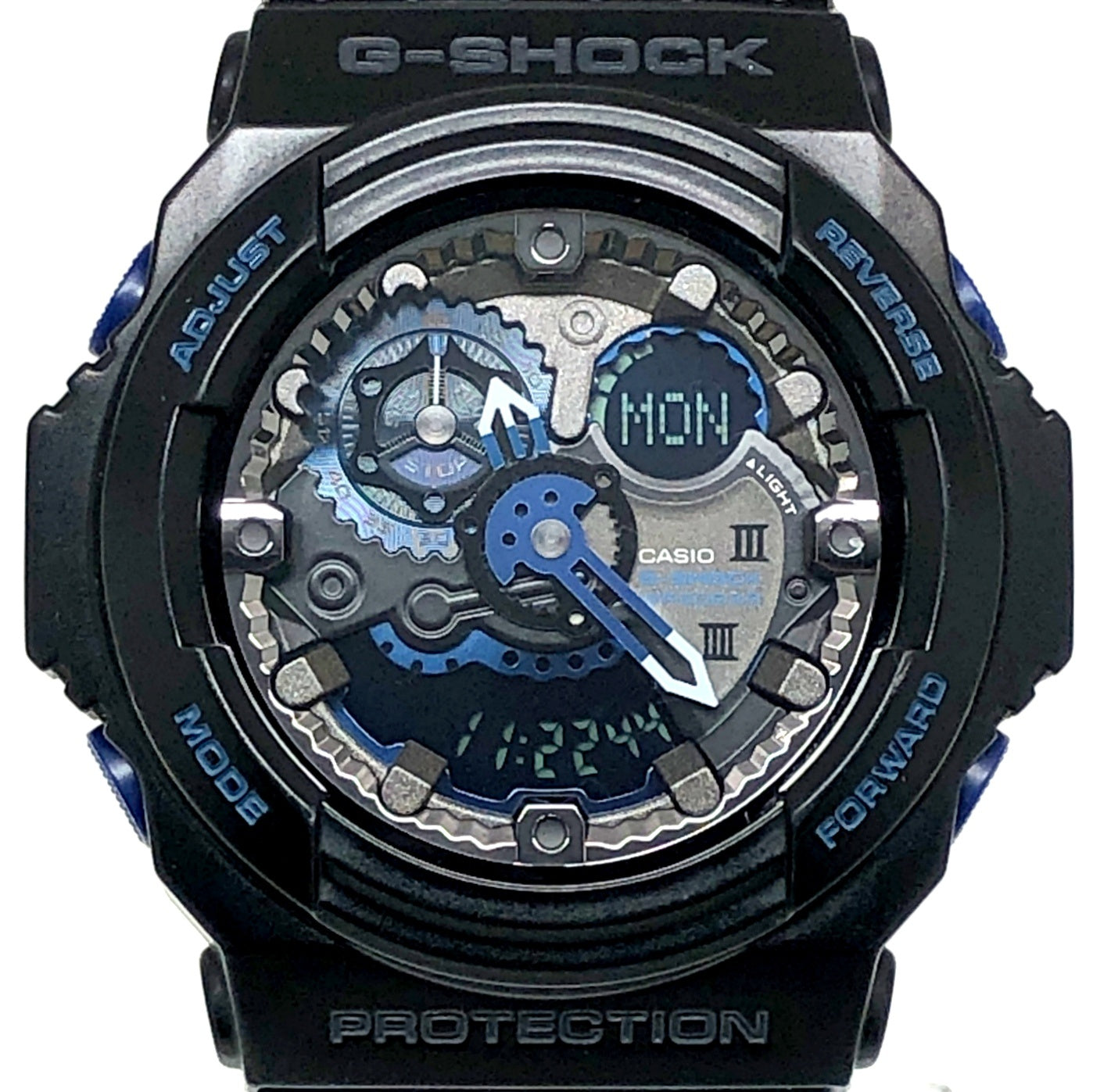 GA-303B-1A Gショック30周年記念 イニシャルブルー