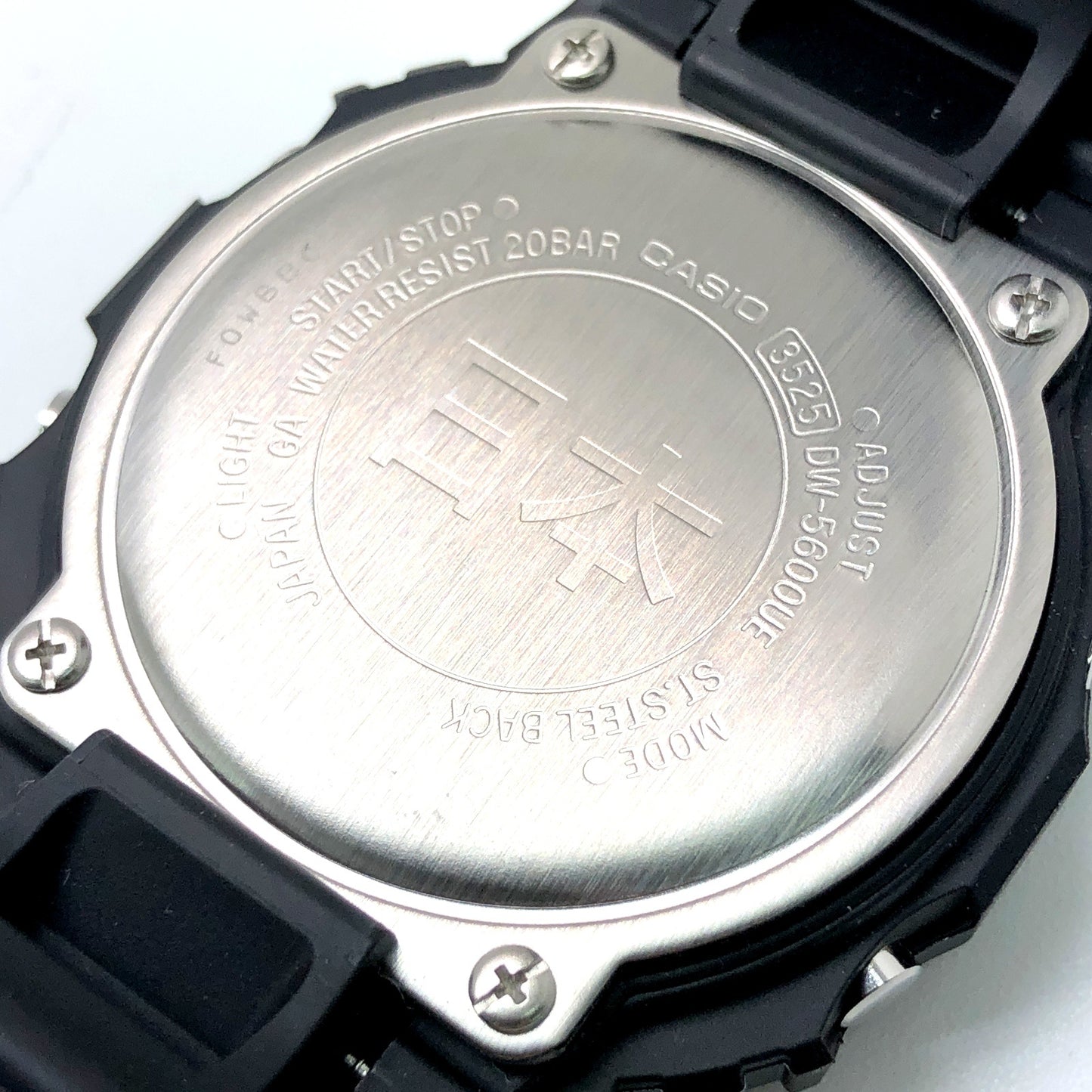 DW-5600KHSH25-1 葛飾北斎 富嶽三十六景 山下白雨 黒富士