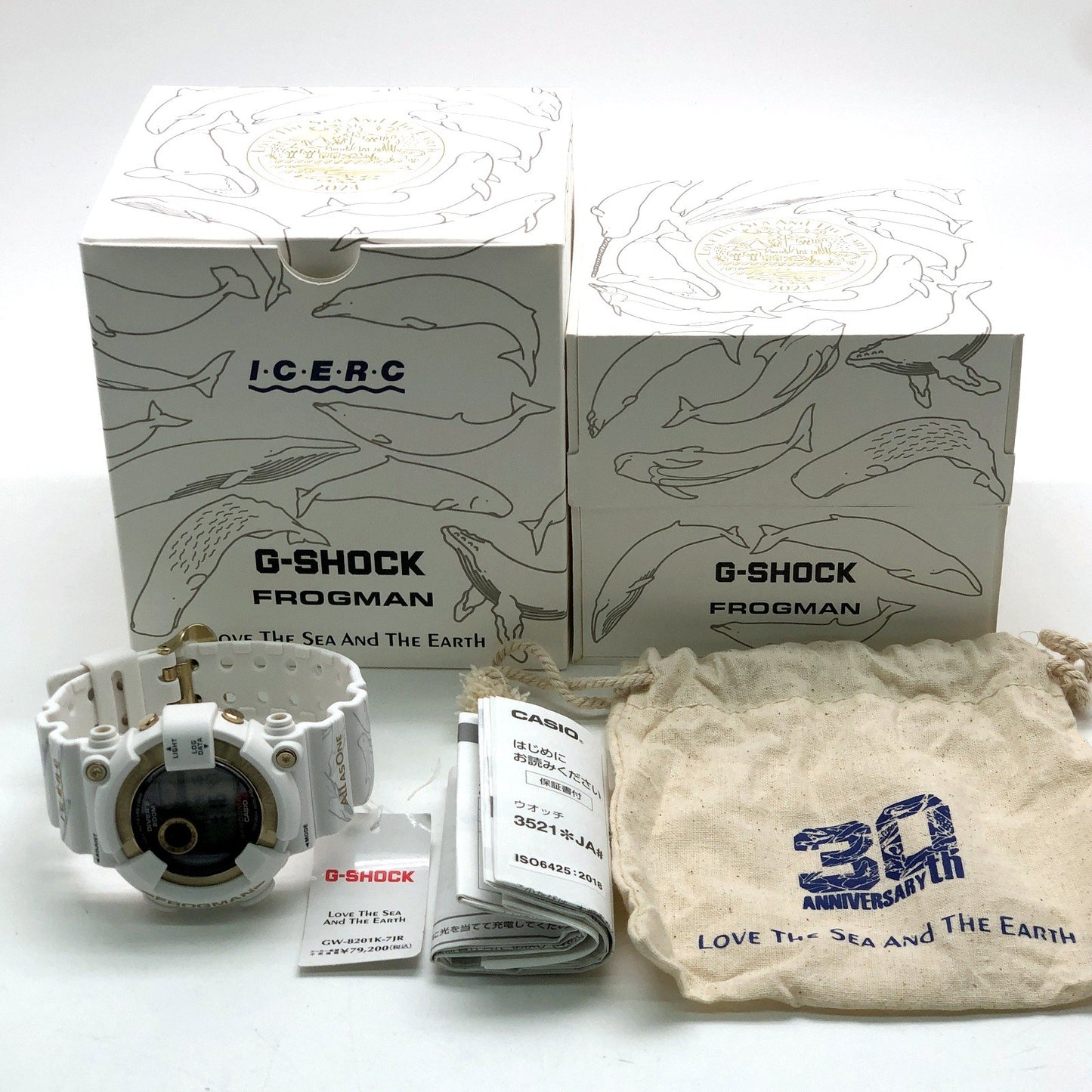 GW-8201K-7 フロッグマン イルクジ2024 コラボ30周年記念モデル