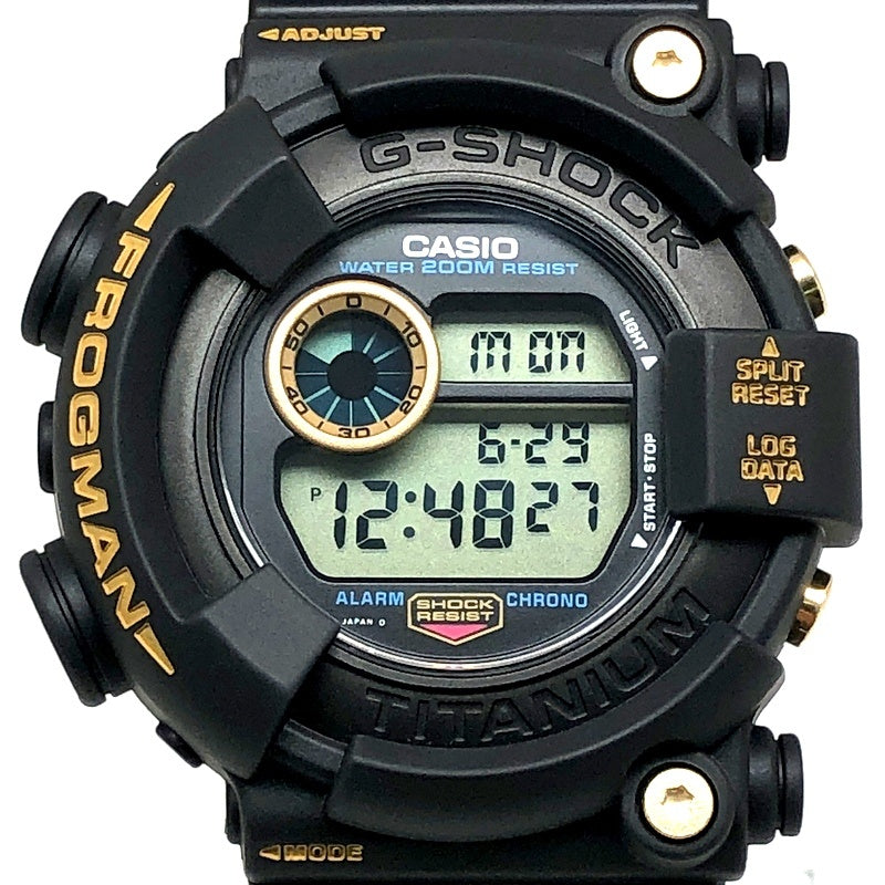 DW-8200B-9A ゴールドチタンフロッグマン 黒金蛙