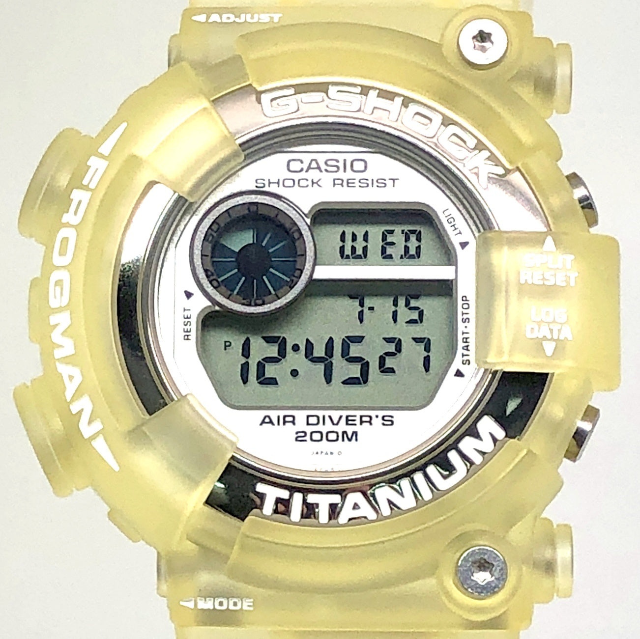 DW-8201WC-7T W.C.C.S. フロッグマン 白ロゴ トリプルマンタEL