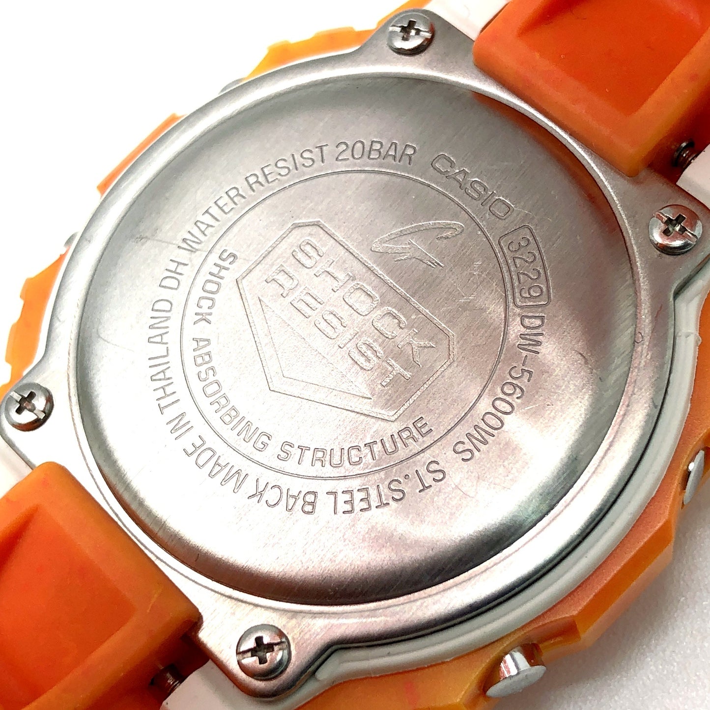 DW-5600WS-4 5600シリーズ 夏の海景 オレンジ