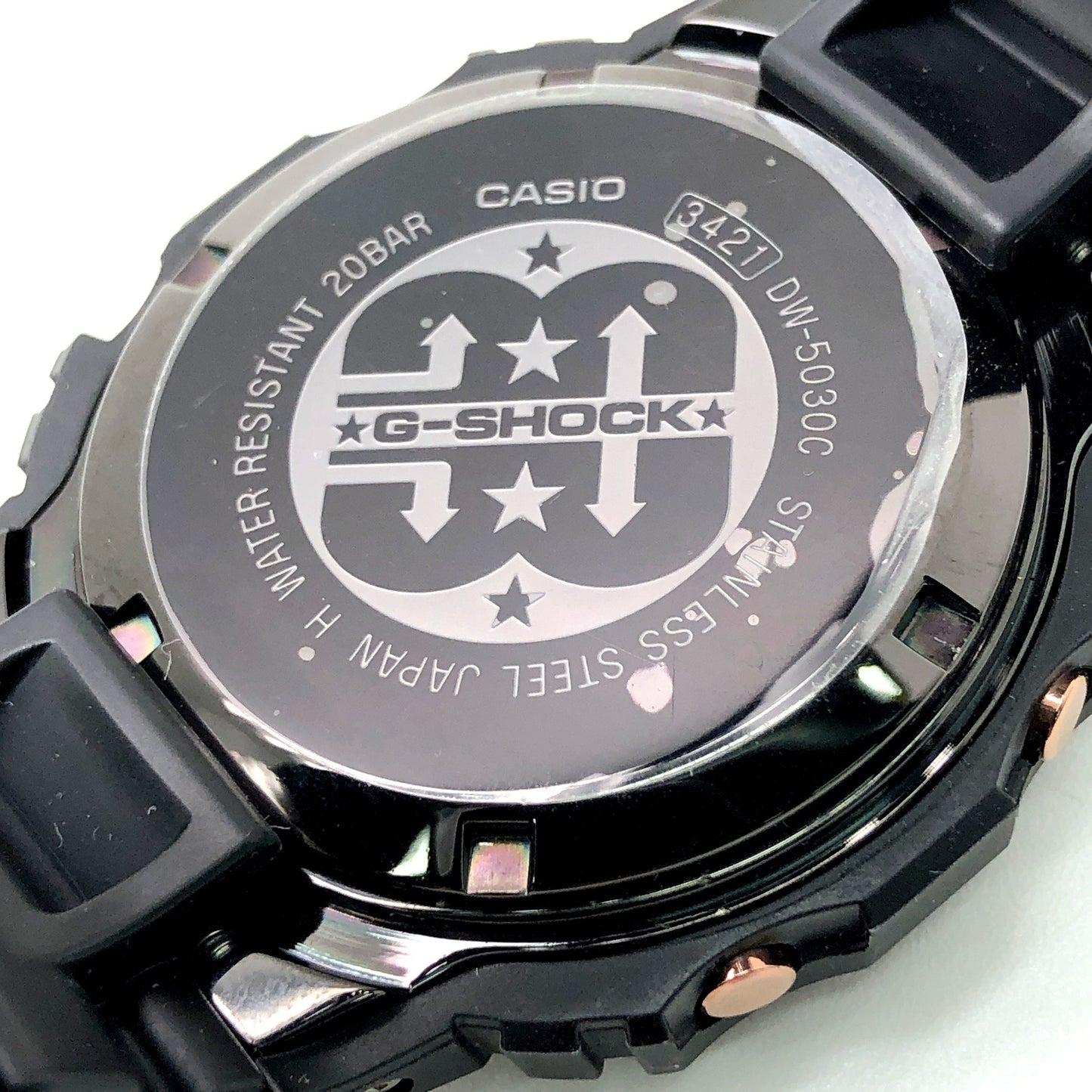 DW-5030C-1 Gショック誕生30周年記念 レジストブラック