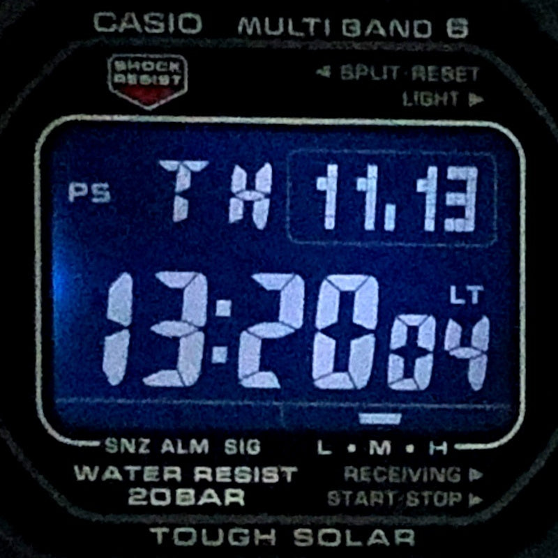 GW-M5610U-1B 電波ソーラー搭載 LEDバックライト