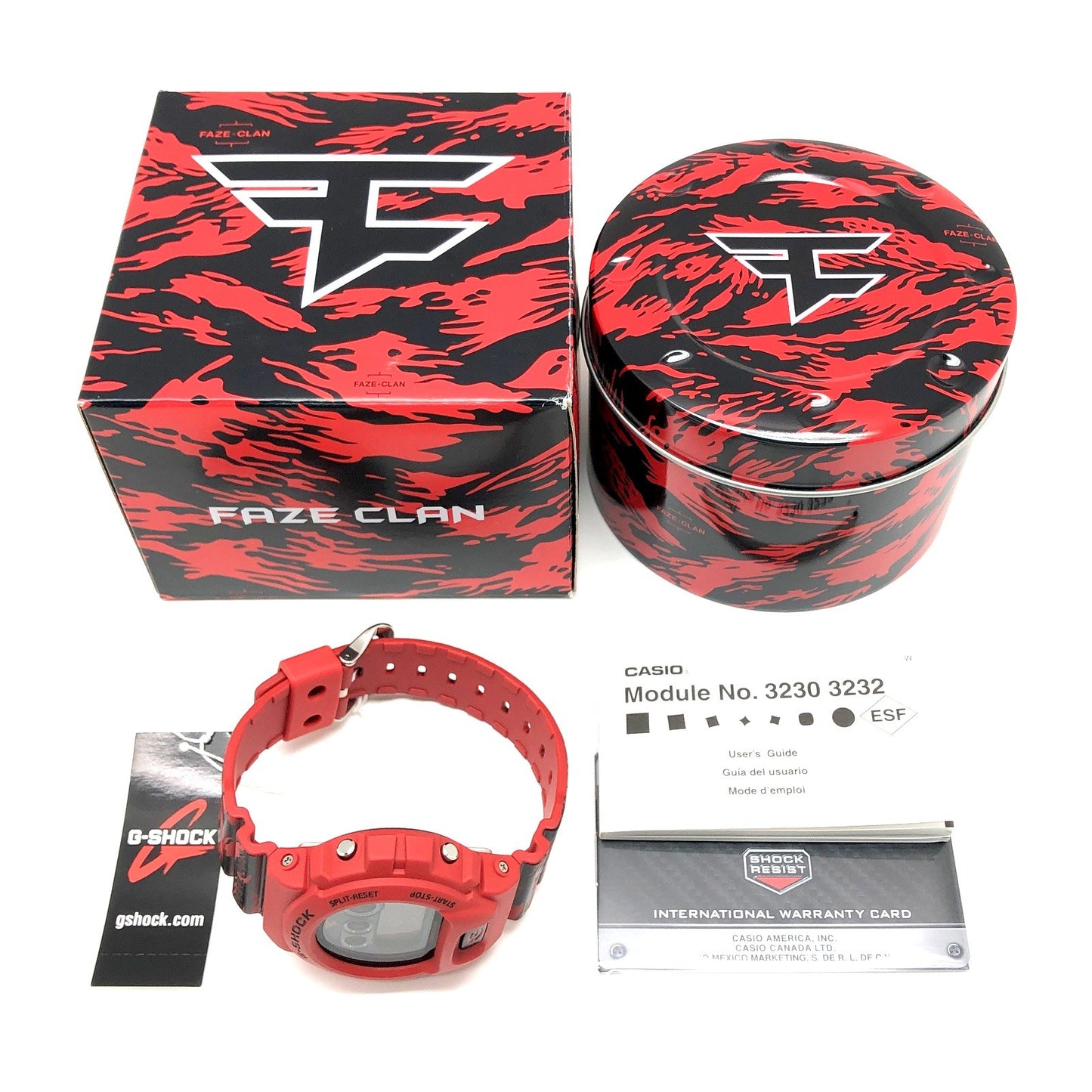 DW-6900FAZE20-4CR FAZE CLAN 10周年記念 コラボレーションモデル